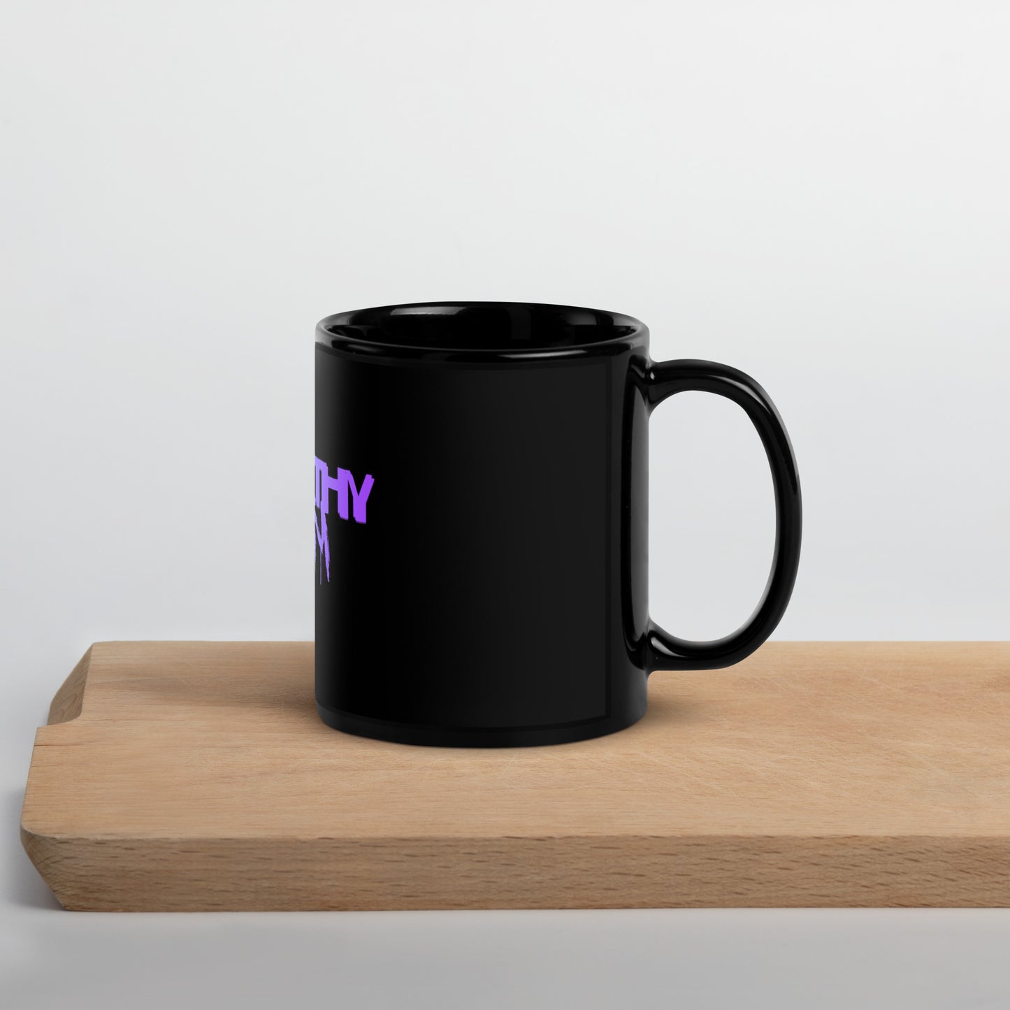 Black Glossy Mug