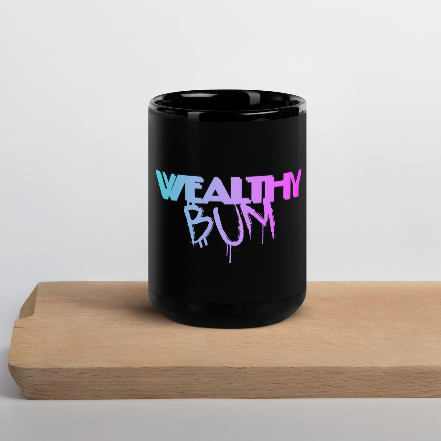 Black Glossy Mug