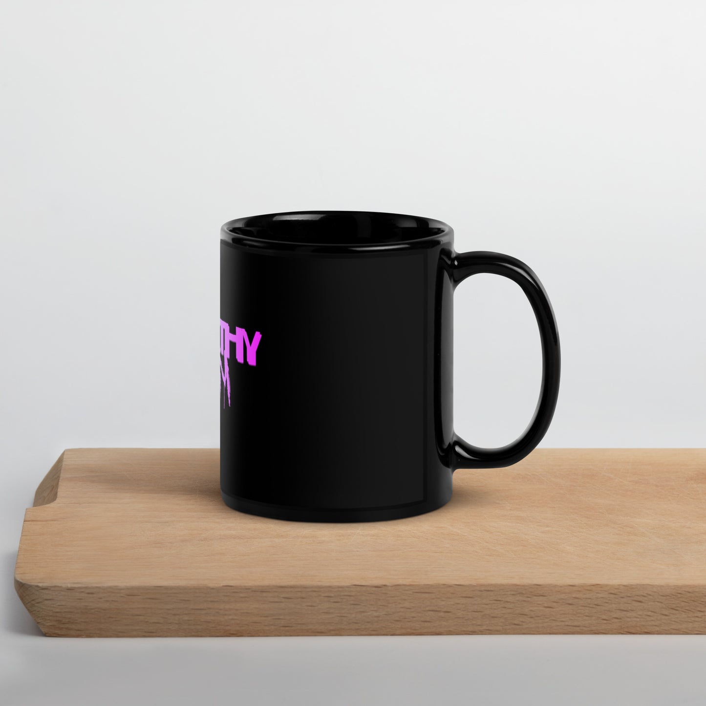 Black Glossy Mug